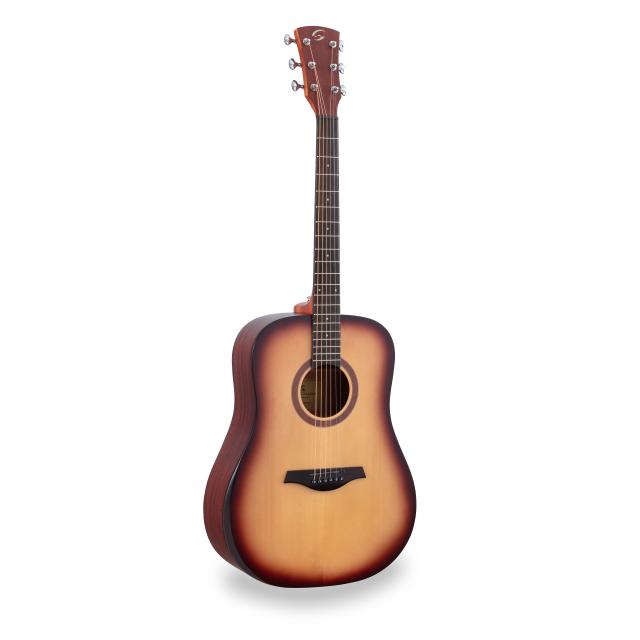 Chitarra acustica dreadnought con armrest