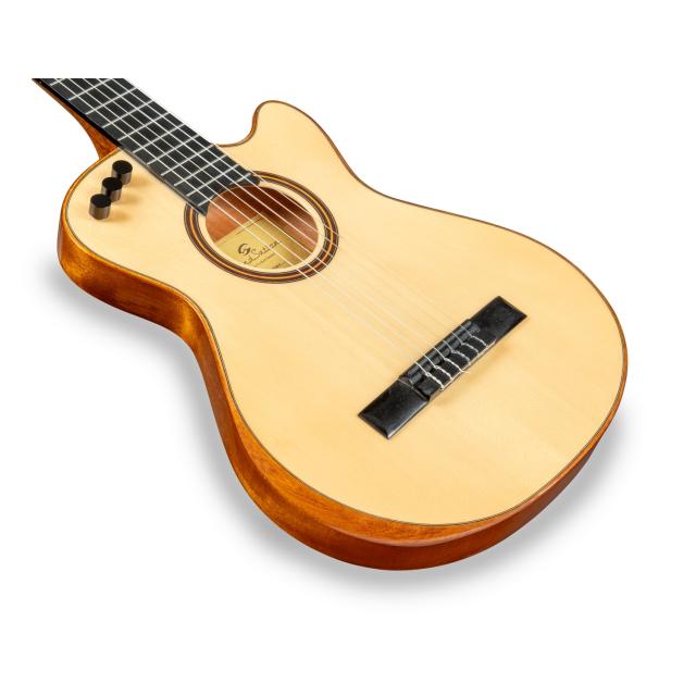 Chitarra classica solida con armrest e pick up piezo
