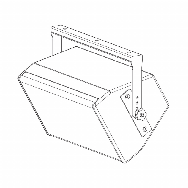 Horizontal installation bracket for XY-110 loudspeaker