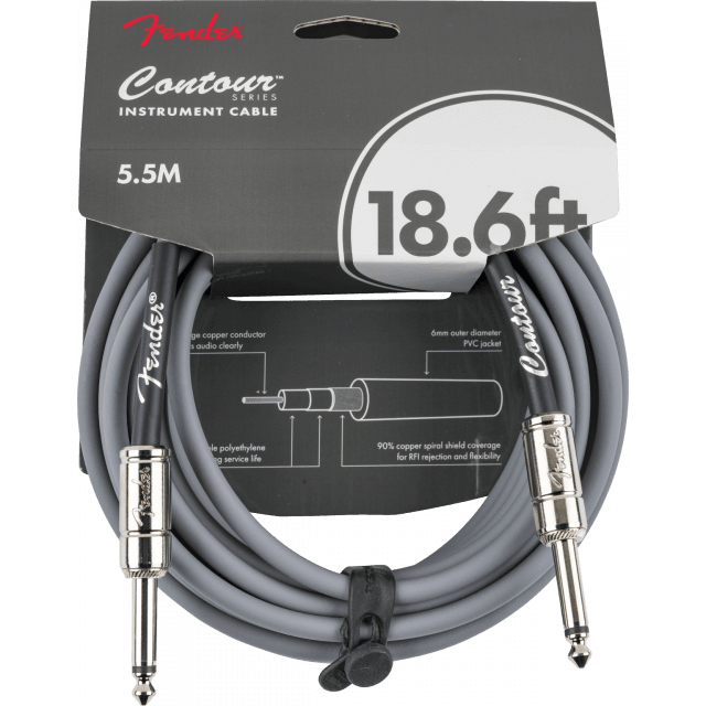 Contour™ 18.6' instrument Cable, Inca Silver