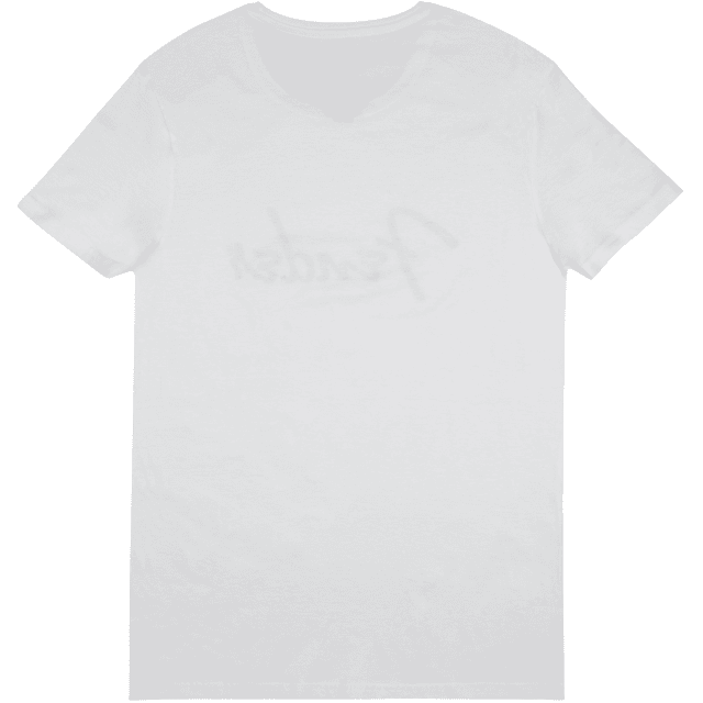 Fender® Spaghetti Logo Men's Tee White Medium