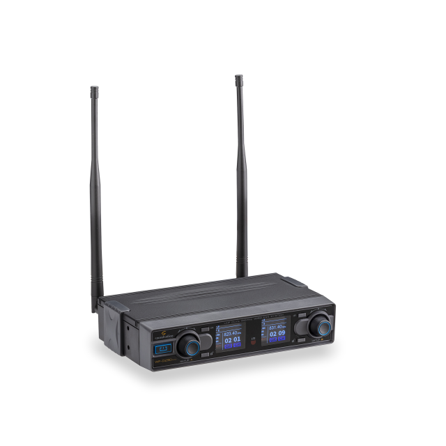 UHF Dual Digital Wireless Microphone System - A1 Band (520-550MHz)