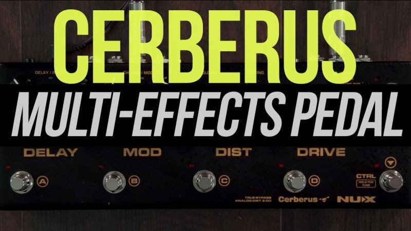 NUX Cerberus Integrated Effects Pedal & Controller