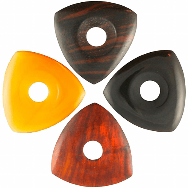 Confezione da 4 plettri misti