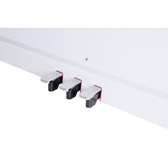 Piano digitale con cabinet e tastiera pesata a triplo sensore - bianco