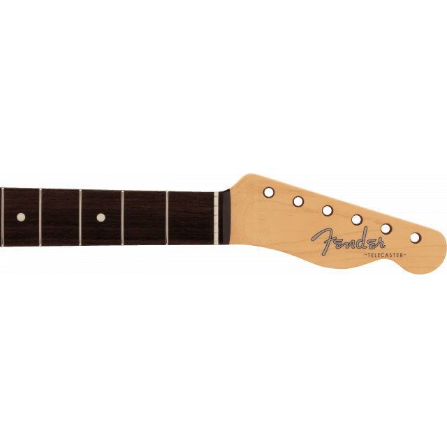 Manico per Telecaster® Traditional II 60's Made in Japan, 21 Tasti Vintage, 9.5" Radius, Profilo a U, Rosewood