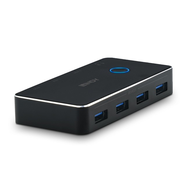 4 Port USB 3.0 Sharing Switch