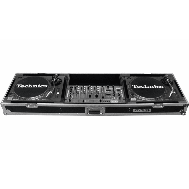 SL-19 - Flightcase 2x SL12XX + 1 x 19" Mixer - purple