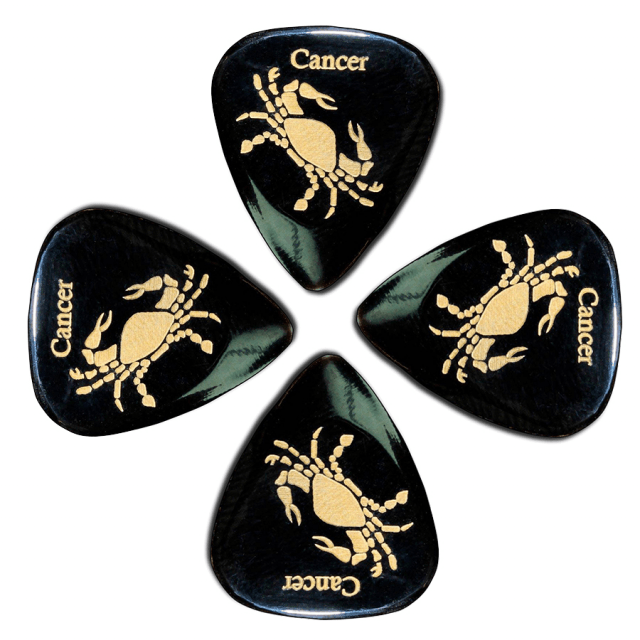 Zodiac Tones "Cancer" 4 Guitar Picks