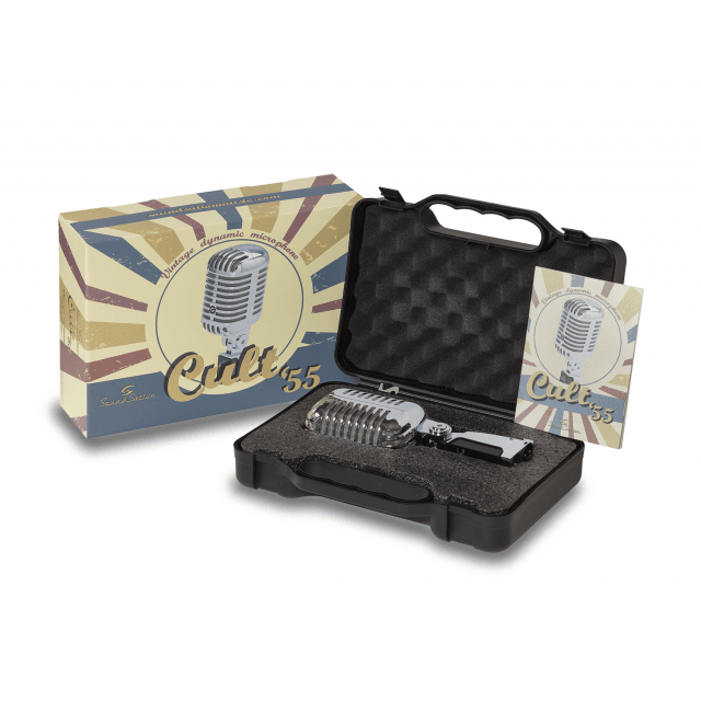 Vintage dynamic microphone