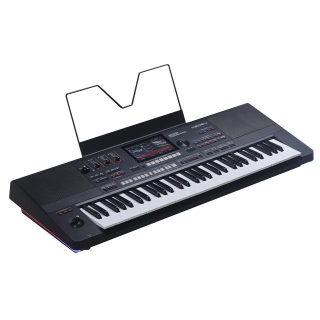 Tastiera Arranger/Workstation a 61 tasti con sensibilità al tocco.