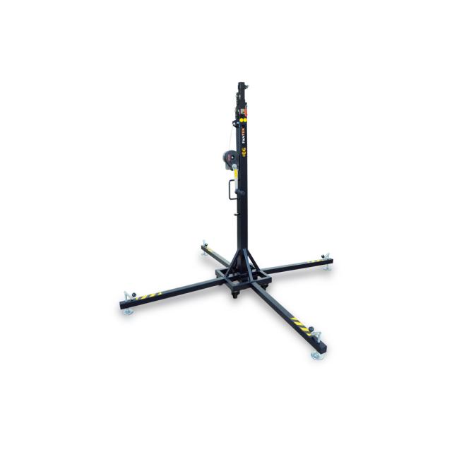 TORRE DI CARICO SUPERIORE ELEVATORE 5,3M. ALTEZZA.150 KG. NERO. DIN