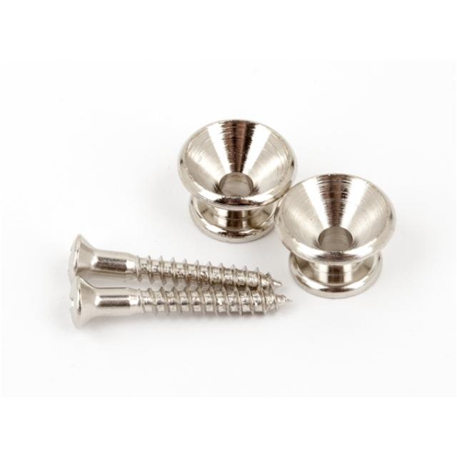 Pure Vintage Strap Buttons Nickel 2-pack