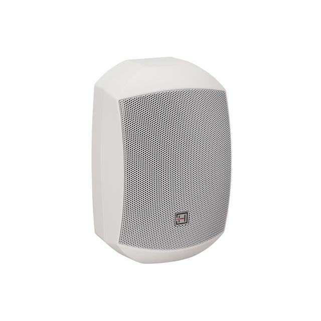 4" Waterproof 2-way Passive Wall-Mount Speaker Pair, White