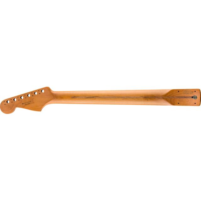 Roasted Maple Stratocaster® Neck, 22 Jumbo Frets, 12", Pau Ferro, Flat Oval Shape