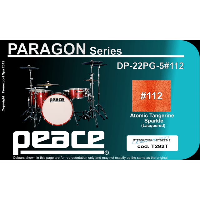 Genuine lacquered finish Canadian Rock Maple 5 pcs Drum set