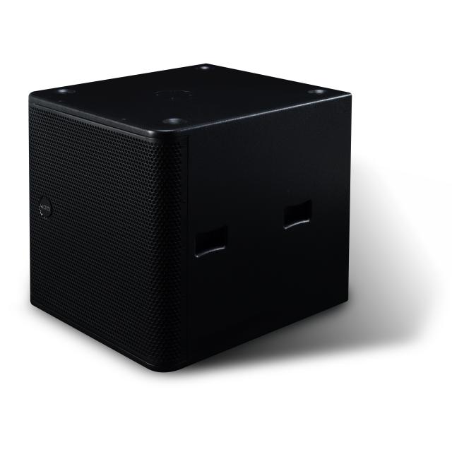Reflex subwoofer with 18” transducer, 8 Ω, 1200 W (black)