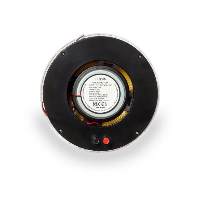 Altoparlante da soffitto 50W 8 ohm a 2 vie Hi-Fi con griglia senza cornice