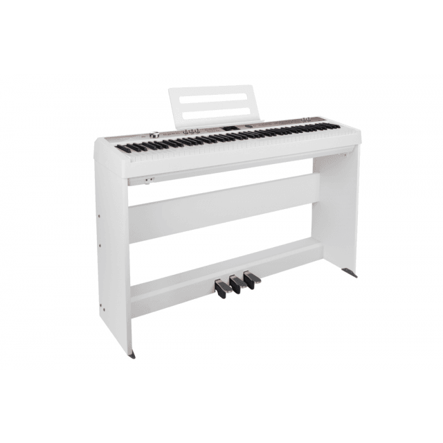 Portable digital piano (white finish)