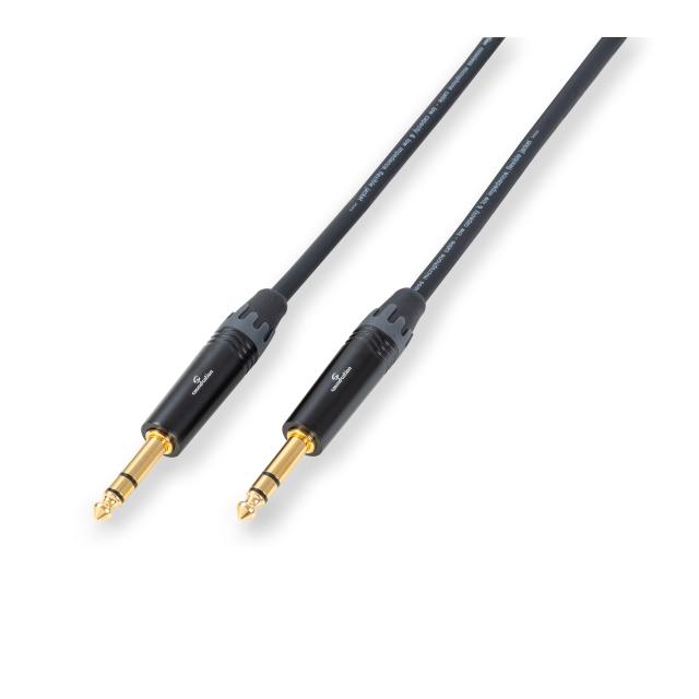 Wiremaster balanced patch cable 6.3mm Jack STEREO-6.3mm Jack STEREO / 1.5mt