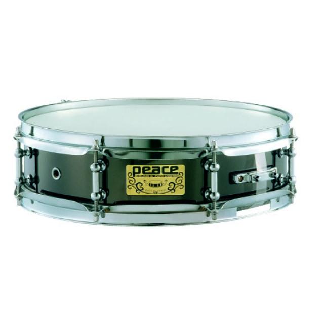 Rullante in acciaio serie BLACK METAL 13x3,5 - finitura Black Nickel