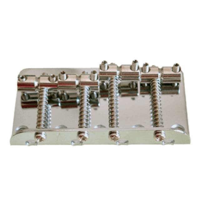 Standard Bridge for Electric Bass (Chrome)