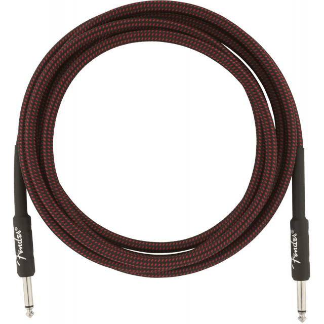 Professional Series Instrument Cables 10' Red Tweed