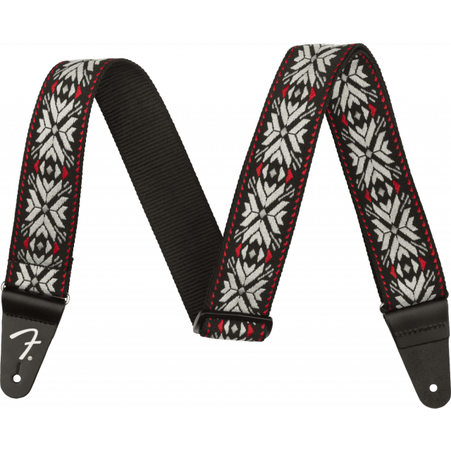 Pasadena Woven strap - Red Snowflake