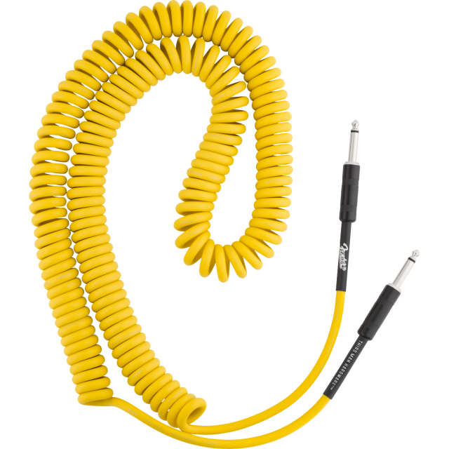 30' Coil Cable, Fender x Third Man Hardware, Yellow