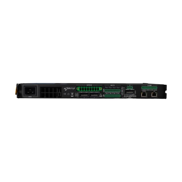 4-Channel Installation Amplifier, 300 W @ 8 Ω / 600 W Bridged, Integrated DSP, AES67 Networking, 70/100 V Line Compatible