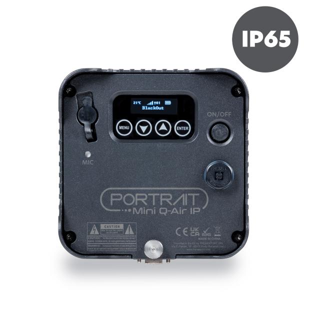SET 4 FARI FARO A BATTERIA PORTRAIT QAIR MINI IP