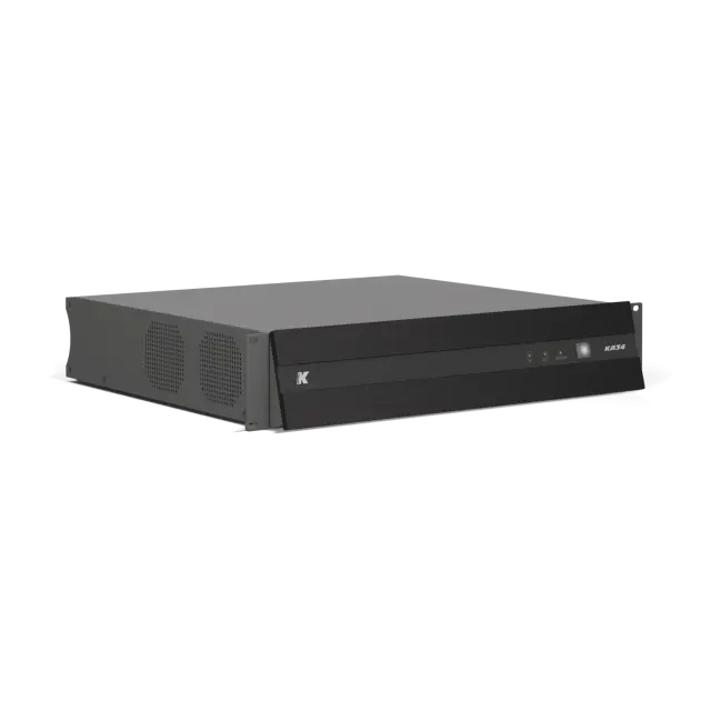 4x750W @ 4 Ohm Class-D Amplifier, Integrated DSP, 2x2 Dante Channels Enabled