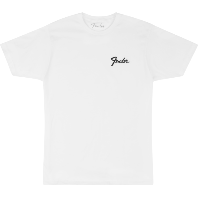 Fender® Transition Logo Tee, White, M