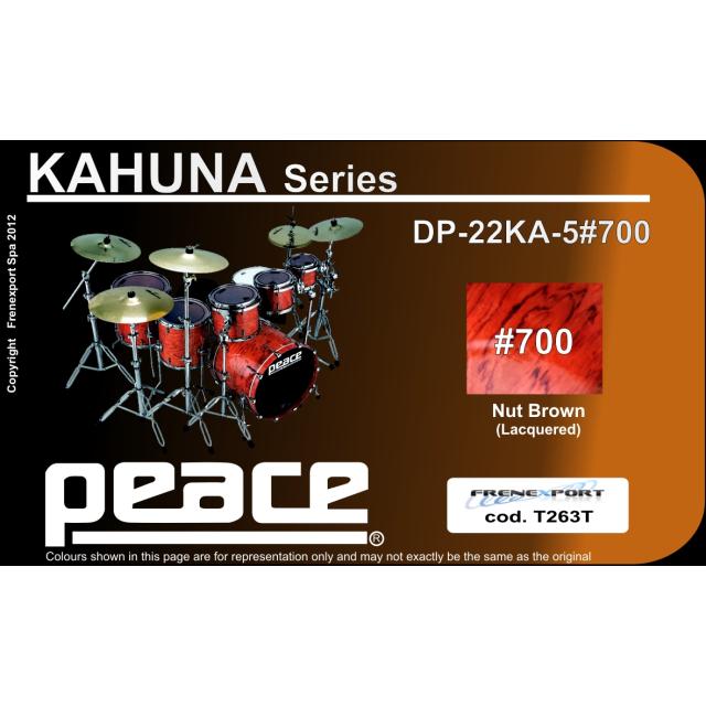 Striking lacquered finish 100% Bubinga 5 pcs Drum Kit