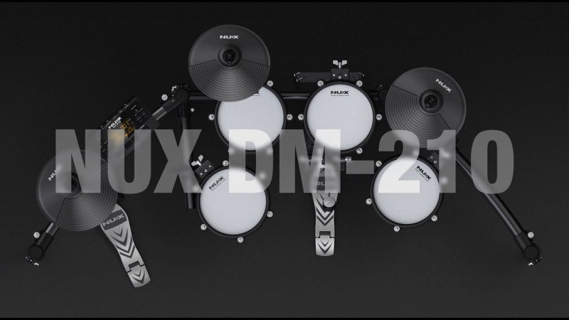NUX DM-210 Electronic drum talk through and play by Diego López