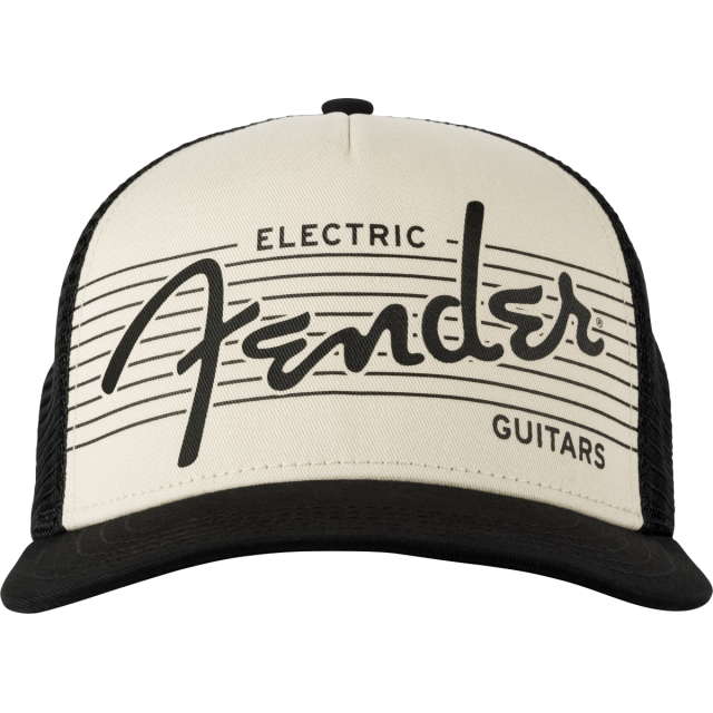 Fender® Electric Hat Black/Cream One Size