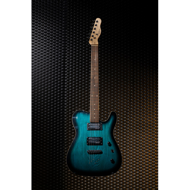 Chitarra elettrica con doppio Humbucker Wilkinson e meccaniche autobloccanti