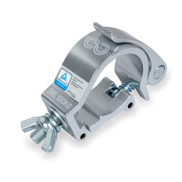 ALUMINIUM RAPID FIX CLAMP 48-50 MM AUTOMATIC RELEASE 100 KG