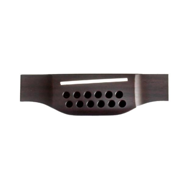Rosewood Bridge for 12-Strings Folk Guitar