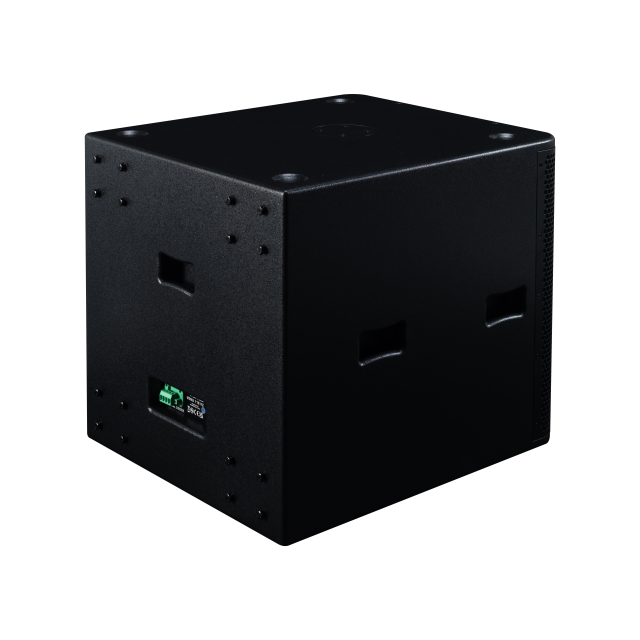 Reflex subwoofer with 18” transducer, 8 Ω, 1200 W (black)