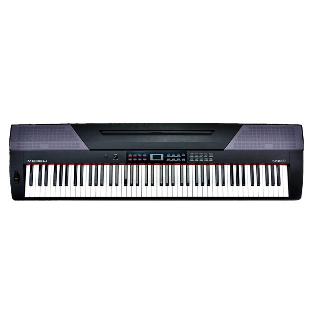 88 keys Stage Piano with hammer action keyboard.