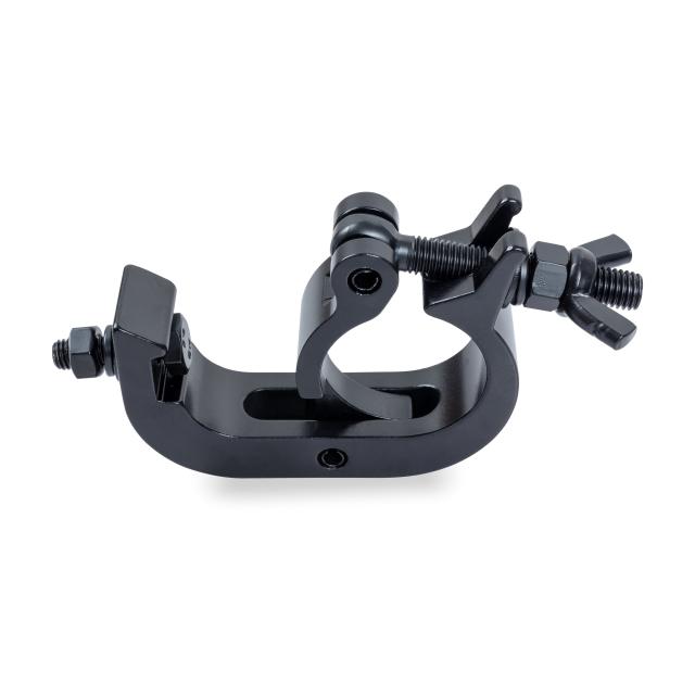 BLACK ALUMINIUM CLAMP 44-52 MM 250 KG
