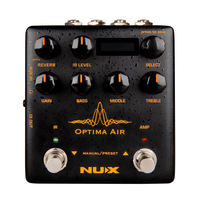 Acoustic simulator with IR and FX