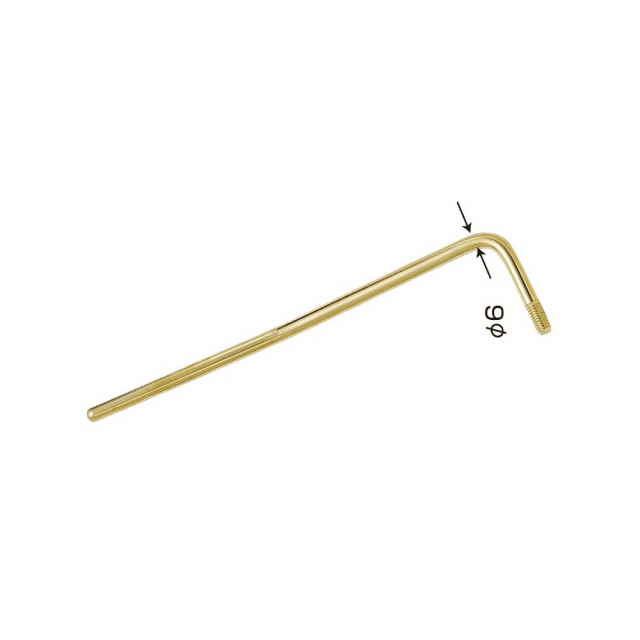6 mm Tremolo Lever for Electric Guitar (Gold)