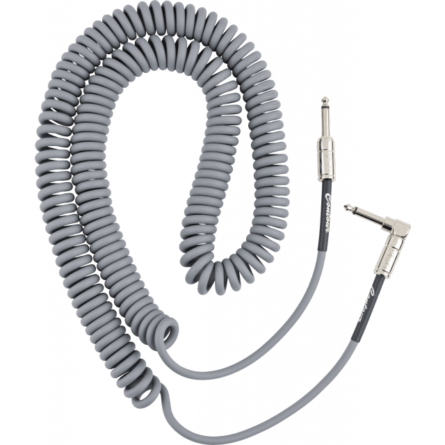 Contour™ 30' Coiled Cable, Inca Silver