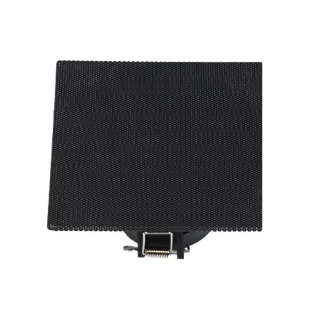 Diffusore passivo a 2 vie full range da 3” a soffitto / a parete (griglia quadrata, colore nero)