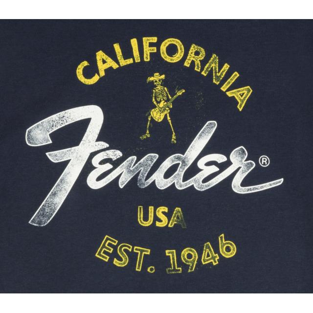 Fender® Baja Blue T-Shirt, Blue, XXL
