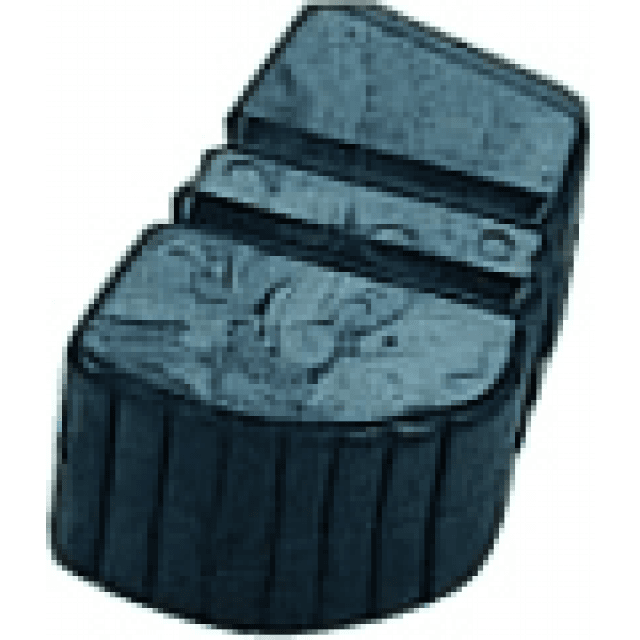 PVC stand foot 8x16mm