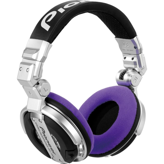 Earpad Set VELOUR for Pioneer HDJ-1000 - violet