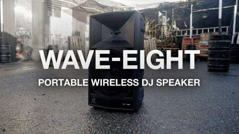 WAVE-EIGHT Wireless DJ speaker Walkthrough